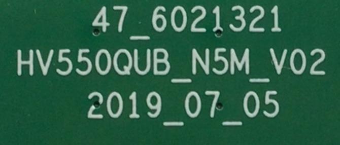 T-CON PARA TV SONY BRAVIA / NUMERO DE PARTE 44-9771568A / 47_6021321 / 449771568A / HV650QUBN9L / E88441 / HV550QUB_N5M_V02 / PANEL YSBM065CNO01 / DISPLAY HV650QUB-N9L / MODELO KD-65X80J / KD65X80J / KD-65X75K / KD65X75K - Imagen 3
